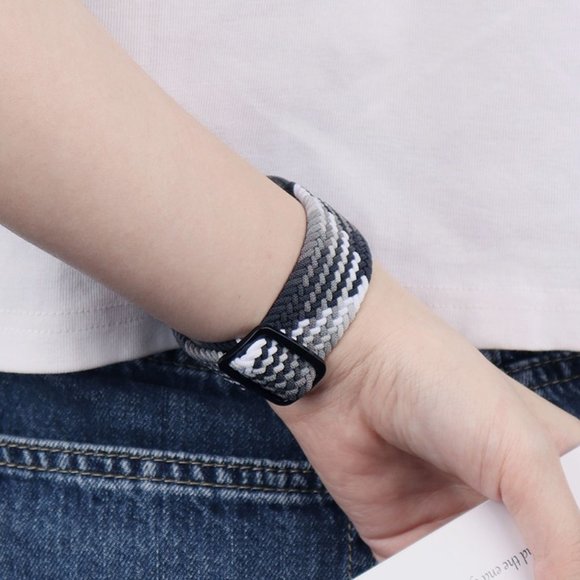 NEW Adjustable Braided Solo Loop For Apple Watch D - Picture 2 of 6